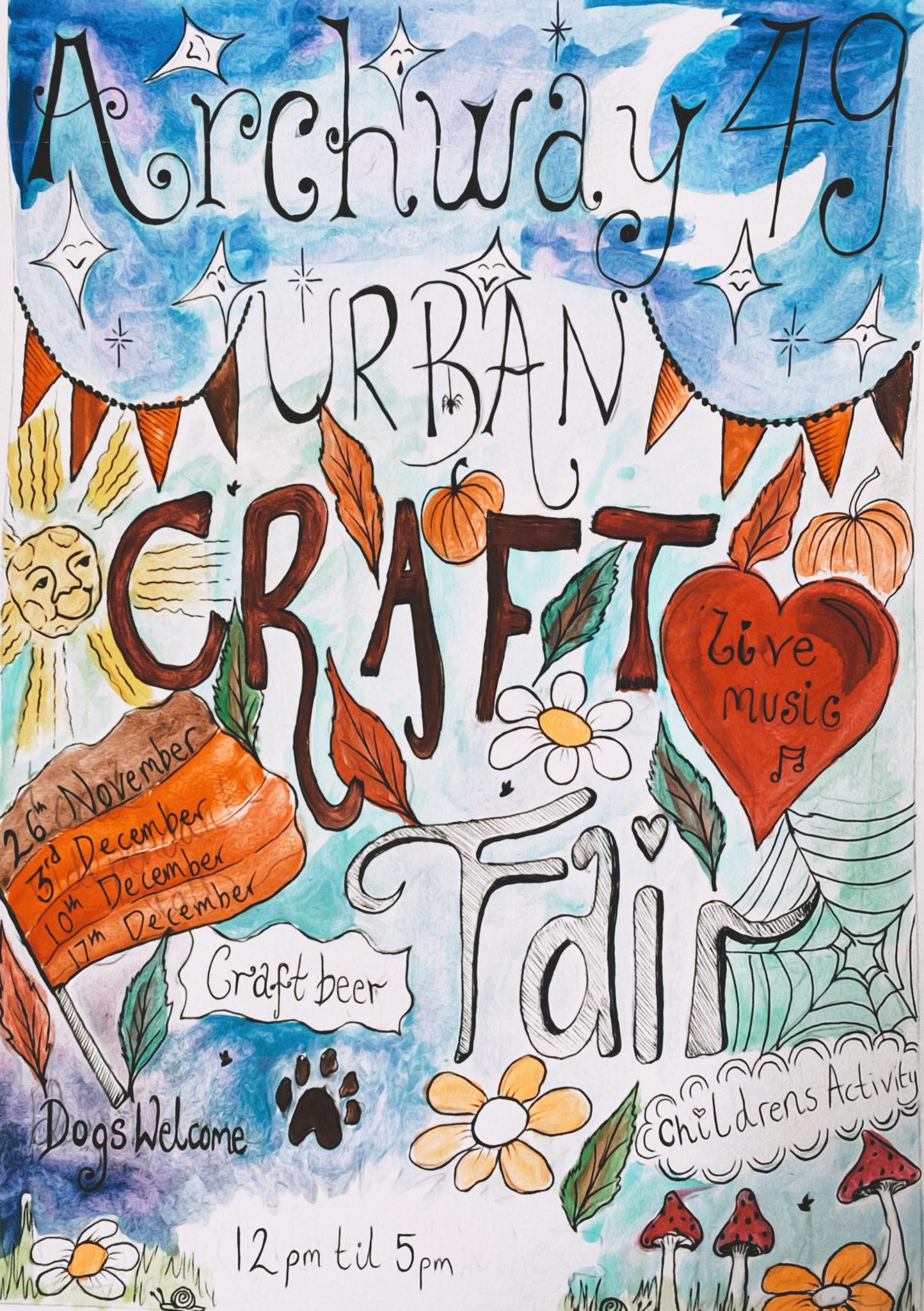 Urban craft fair poster
