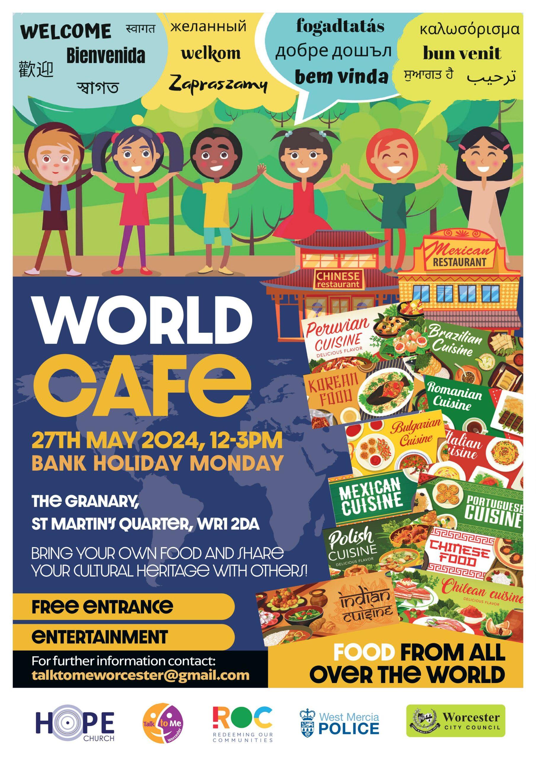 World café poster